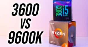 AMD Ryzen 5 3600 vs Intel i5-9600K