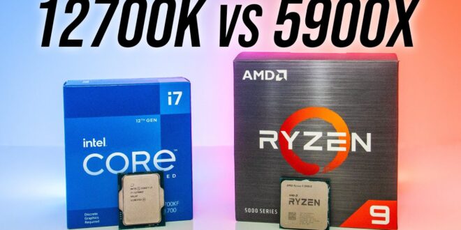 Intel i7-12700K vs Ryzen 9 5900X - Best 12 Core CPU
