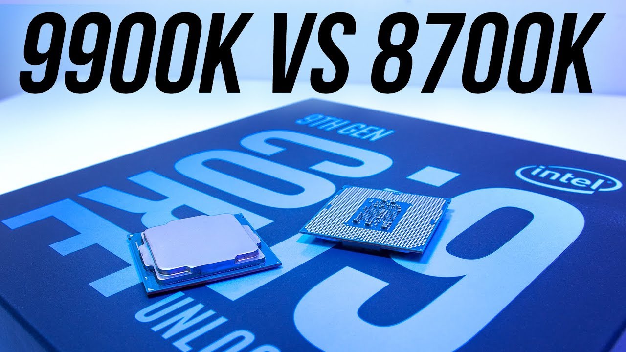 Intel i9-9900K vs i7-8700K