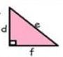 Tentukan rumus Pythagoras dari gambar berikut: