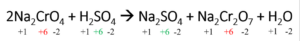 periksalah, apakah reaksi berikut termasuk reaksi redoks atau bukan! 2Na2CrO4+H2SO4-->Na2SO4(aq)+Na2Cr2O7+H2O