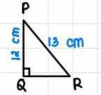 Perhatikan gambar segitiga di bawah ini ! Panjang QR adalah ...