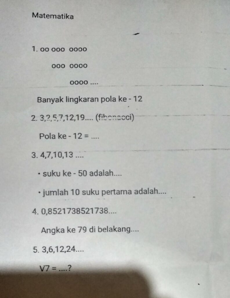 Tolong Yang Bisa Jawab Salah Satu Aja Pakai Cara Tolong Ilmuantekno